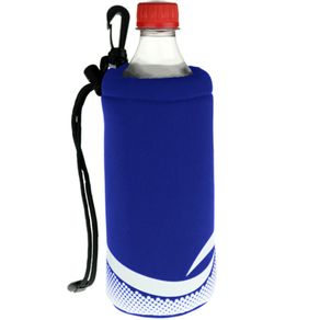 Neoprene Bottle Holder w/Graphic 912048-Blue, blue