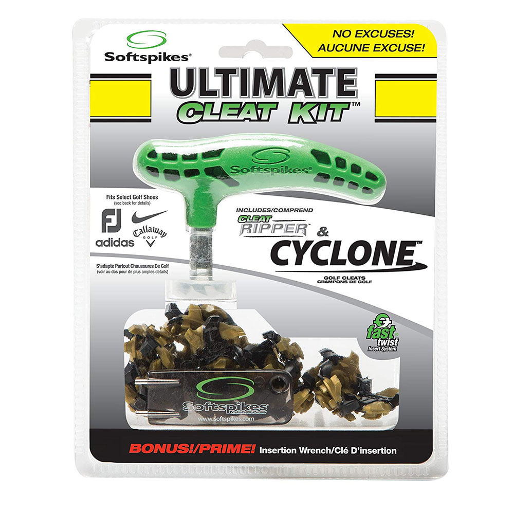 SoftSpikes Ultimate Clean Kit with Cyclone Fast Twist
