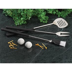 Clubhouse Collection 5 PC. Barbecue Set w/Golf Handles 919562-