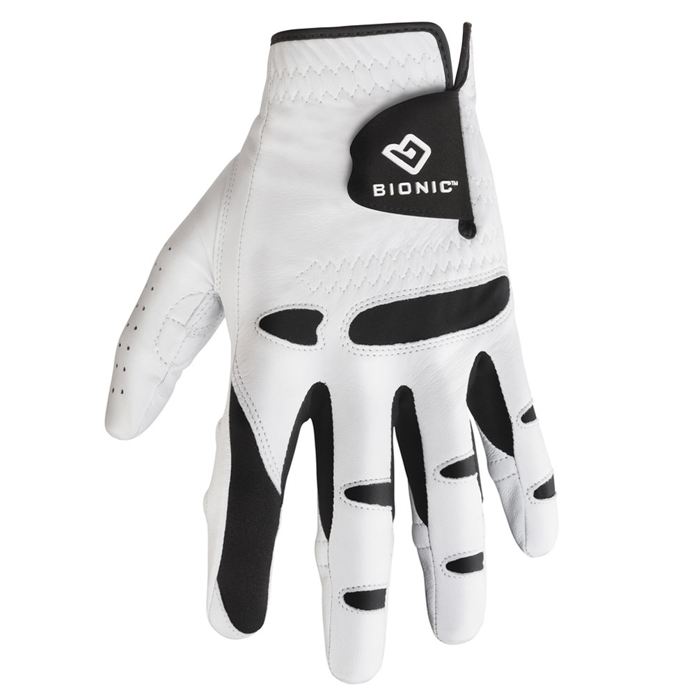 Bionic Men\'s StableGrip w/ NaturalFit Gloves  Size XL, White
