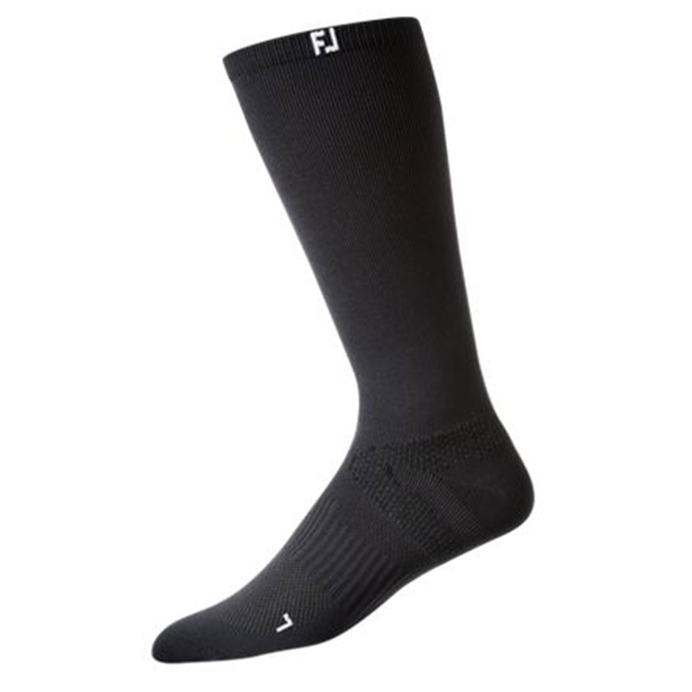 FootJoy Men\'s Tour Compression Hi-Crew Socks  Size SIZES 7-12, Black
