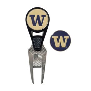 NCAA Repair Tool and Ball Marker 928959-University of Washington Huskies