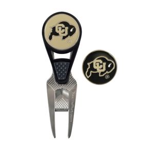 NCAA Repair Tool and Ball Marker 934697-University of Colorado Boulder Buffaloes