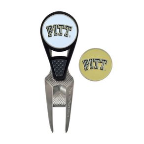 NCAA Repair Tool and Ball Marker 934710-University of Pittsburgh Panthers, University of Pittsburgh Panthers