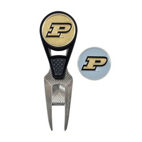 NCAA Repair Tool and Ball Marker 934711-Purdue University Boilermakers