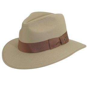 Dorfman Pacific Men\'s Indiana Jones Cotton Safari Hat 941311-Khaki  Size xl, khaki