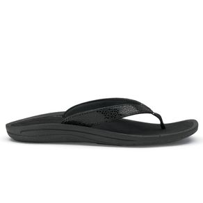 Olukai Women\'s Kulapa Kai Flip Flops 94 Size 6313-Black/Black  Size 6 M, black/black