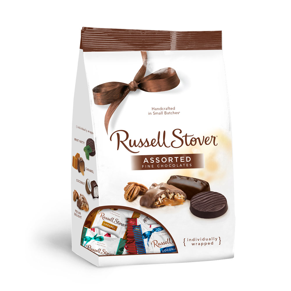 assorted chocolates, 18.4 oz. bag | mixed assorted chocolates | by russell stover