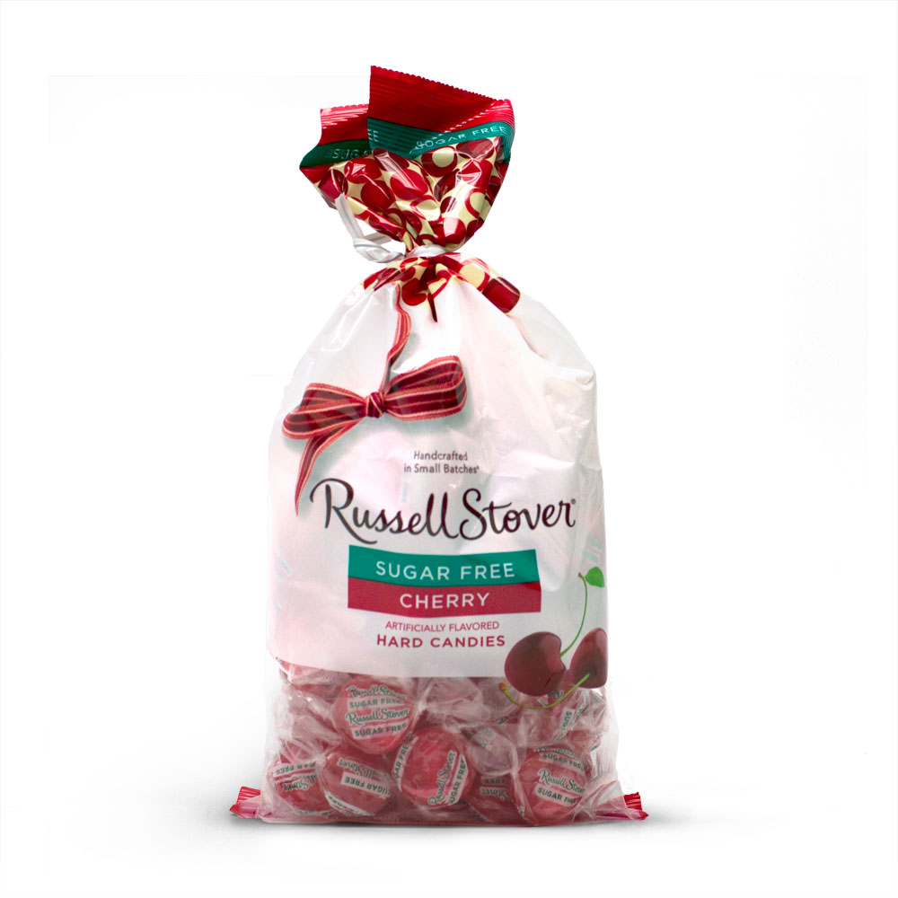 sugar free cherry hard candies, 12 oz. bag