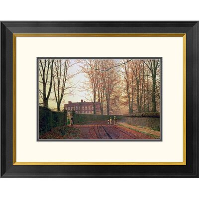 Going to Church by John Atkinson Grimshaw Framed Drawing Print Global Gallery