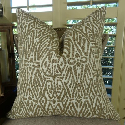Monty Graphic Designer Luxury Single-Sided Pillow Bloomsbury Market Fill Material: 95/5 Down Feather, Size: 20