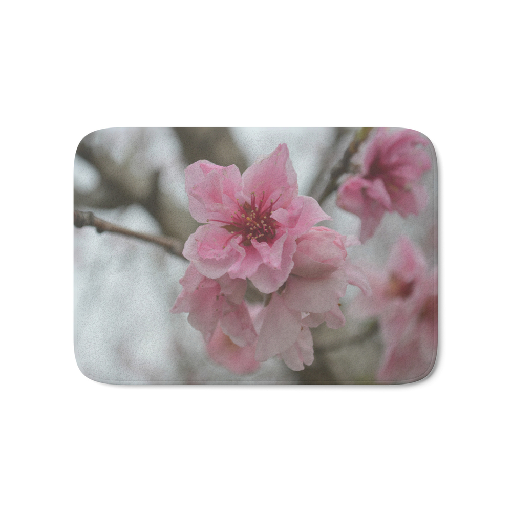 Blossom Bath Mat by megarah-moon