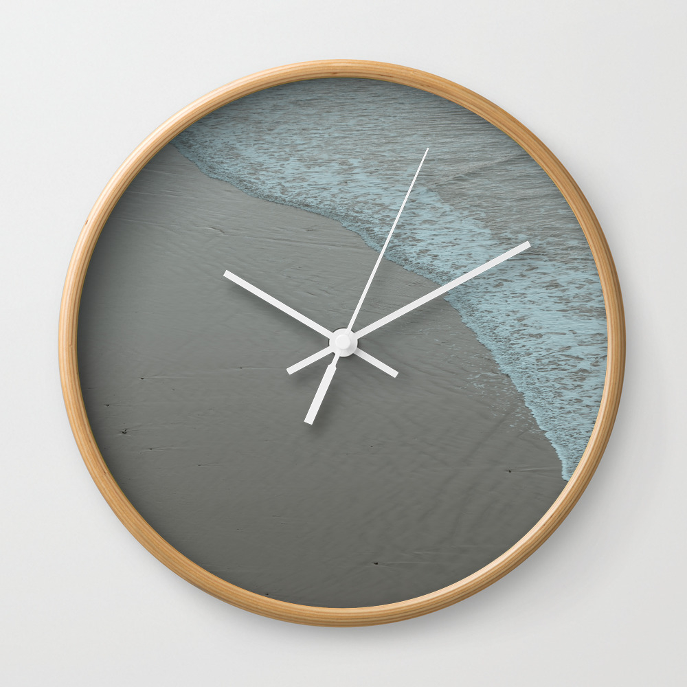 Cantabrian Beach Wall Clock by videxpress