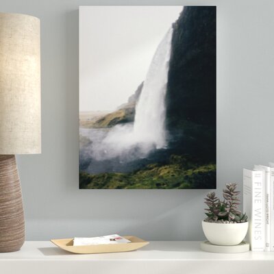 'Waterfall (232)' Photographic Print on Canvas Ebern Designs Size: 20