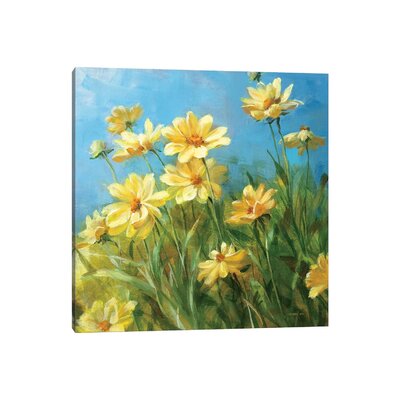 Summer Field I by Danhui Nai - Painting Print East Urban Home Size: 18