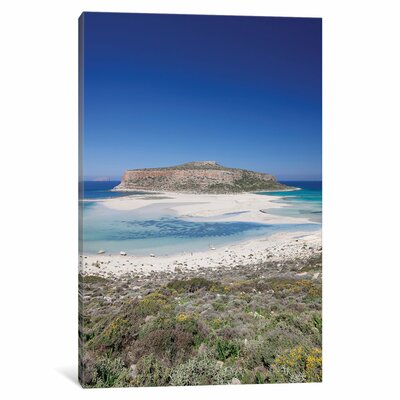 Cape Tigani II, Balos Lagoon, Kissamos, Chania, Crete, Greece by Panoramic Images Photographic Print on Wrapped Canvas East Urban Home Size: 26