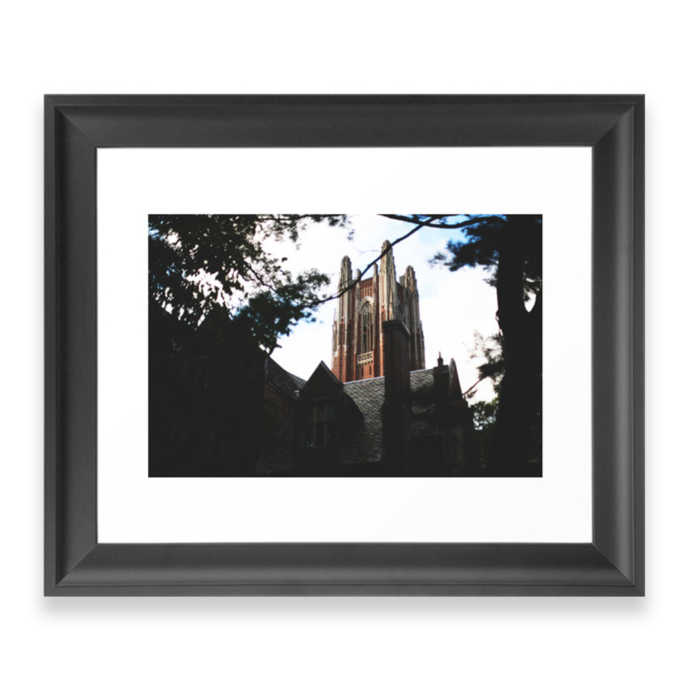 Founders Hall Framed Art Print by sammarieenglish