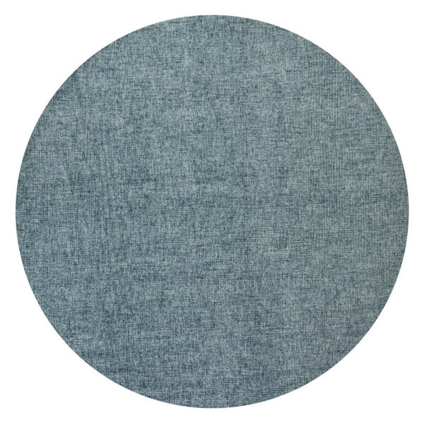 Savannah Fantasy Indoor Rug, Teal, 8' Rd