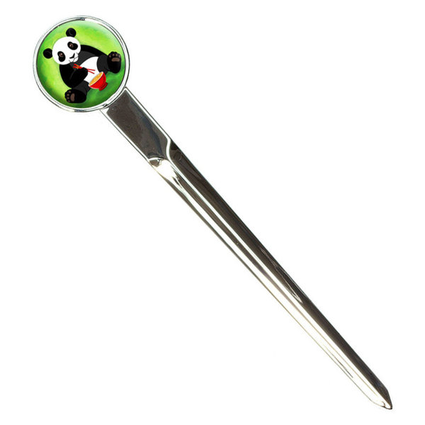 Panda Eating with Chopsticks Classic Letter Opener