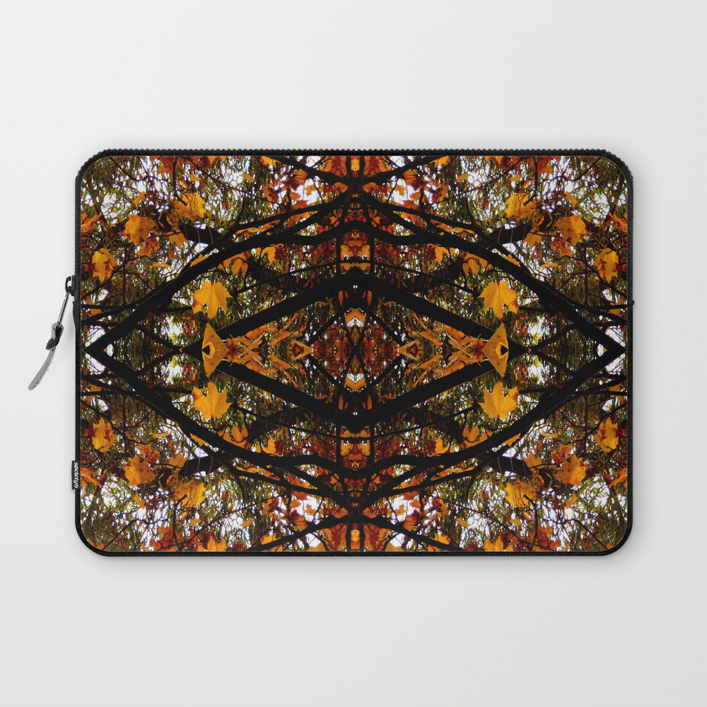 Autumnal Canopy Laptop Sleeve by laulaumai