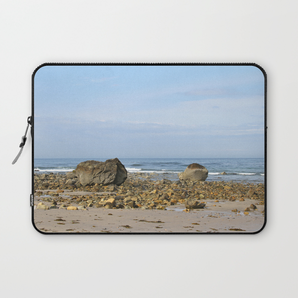 Rocky New England Coast Laptop Sleeve by ryanmcgurl