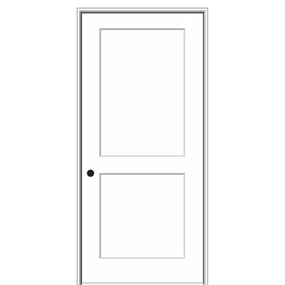 Paneled Solid Manufactured Wood Primed Molded Interior Standard Door Verona Home Design Size: 36
