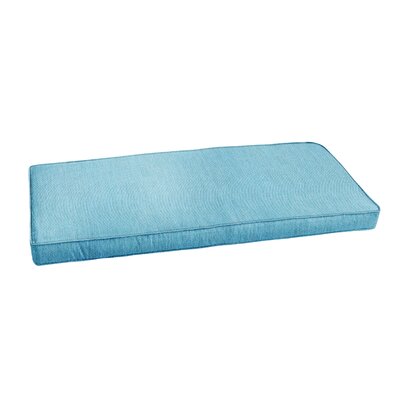 Horizon Indoor/Outdoor Sunbrella Bench Cushion Sand & Stable™ Size: 2