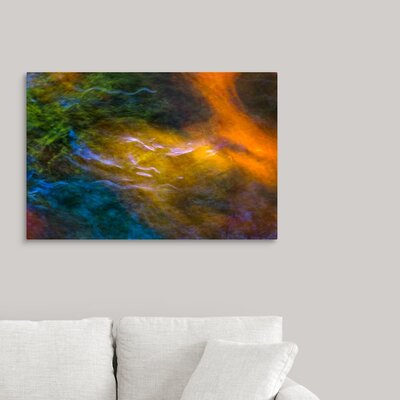 'Swimming Against the Tide' Print on Canvas Ebern Designs Size: 24