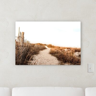 'Beach' Photographic Print on Canvas Ebern Designs Size: 24