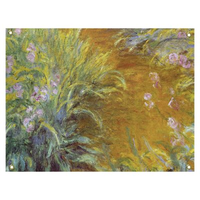Mane Path Through the Irises Tapestry Winston Porter Size: 60.5