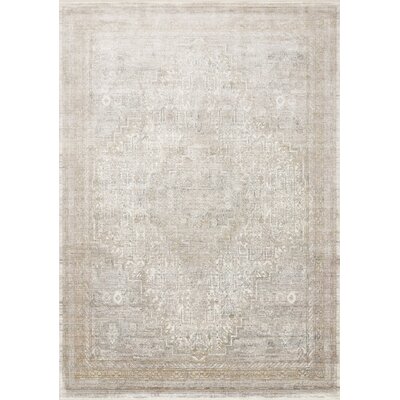 Robledo Oriental Sand/Ivory Area Rug Bungalow Rose Rug Size: Runner 2'8