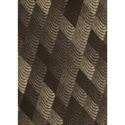 Wool Brown Area Rug East Urban Home Rug Size: Rectangle 2' x 3'