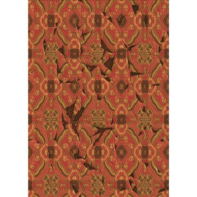 Patterned 3892 Orange Area Rug East Urban Home Rug Size: Rectangle 5' x 7'