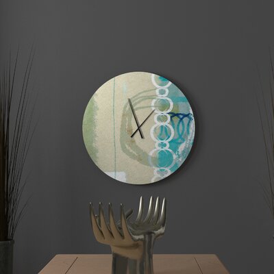 Grenville Wall Clock Latitude Run® Size: Medium