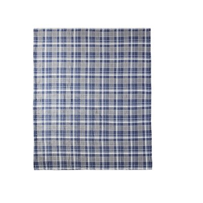 Katonah MHF Home Blue Plaid Throw Gracie Oaks