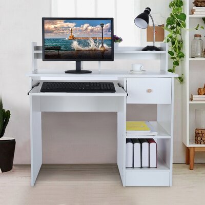 Amiiyah Reversible Computer Desk Ebern Designs