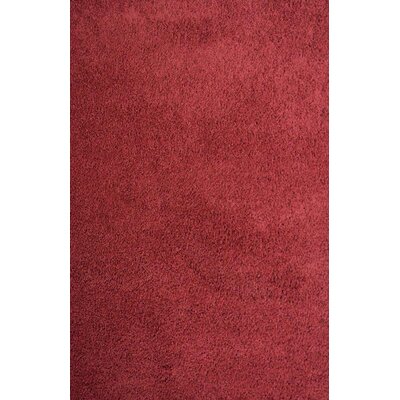 Alsager Burgundy Area Rug Winston Porter Rug Size: Round 8'