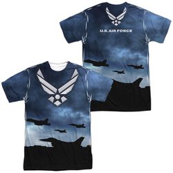 AIR FORCE TAKE OFF (FRONT/BACK PRINT)-S/S ADULT T-Shirt