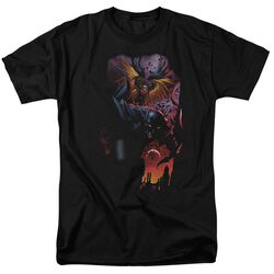 BATMAN BATMAN & ROBIN #1 - S/S ADULT 18/1 - CHARCOAL T-Shirt